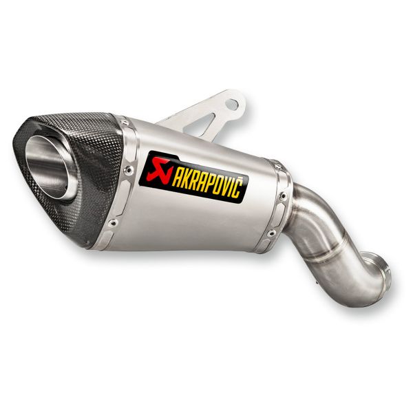 Schalldmpfer Akrapovic Titane/Carbone Short Kawasaki Z900 2017-2019