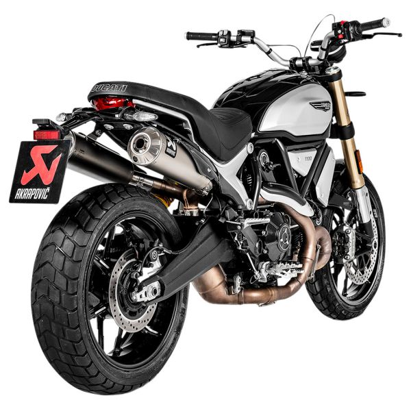 Akrapovic Titane Ducati Scrambler 1100 2018-2020