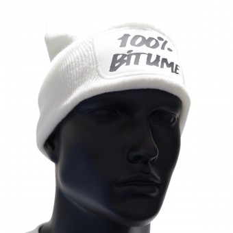 Motorrad Mütze 100% Bitume Beanie White Motorrad Mütze 100% Bitume Beanie White