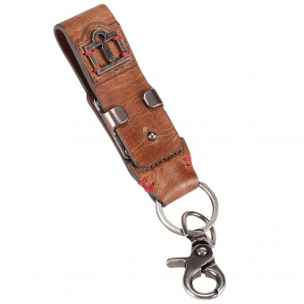 Geschenkartikel ICON 1000 Leather Belt Loop Keychain Geschenkartikel ICON 1000 Leather Belt Loop Keychain