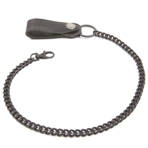 Geschenkartikel Helstons Geldb�rse-Kette Leder Schwarz