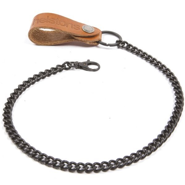 Geschenkartikel Helstons Geldb�rse-Kette Leder  Leder Hellbraun