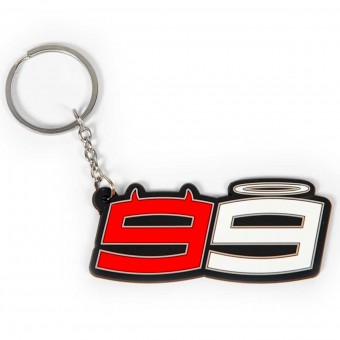 Geschenkartikel Jorge Lorenzo Lorenzo 99 Keyring Black