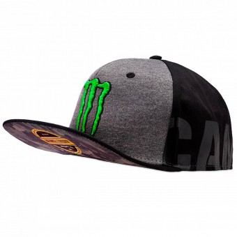 Motorrad Kappen VR 46 Cap Adj Replica Monster Black VR46