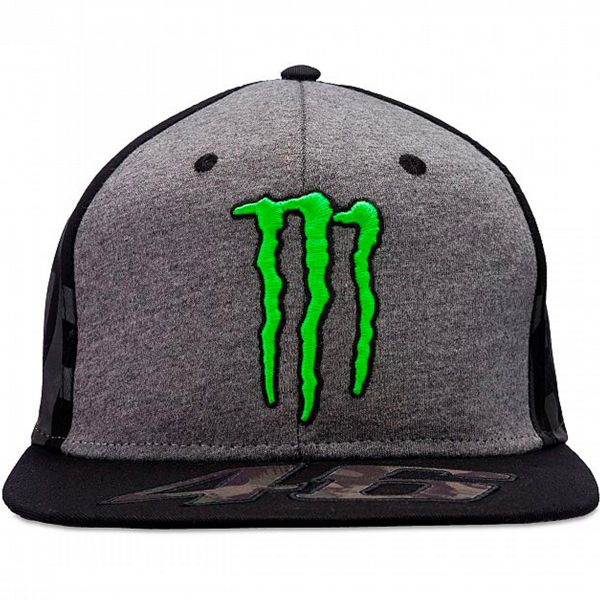 VR 46 Cap Adj Replica Monster Black VR46