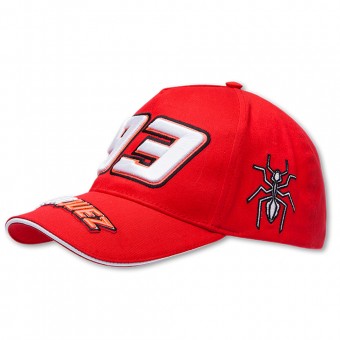 Motorrad Kappen Marquez 93 Cap 02 Red MM93