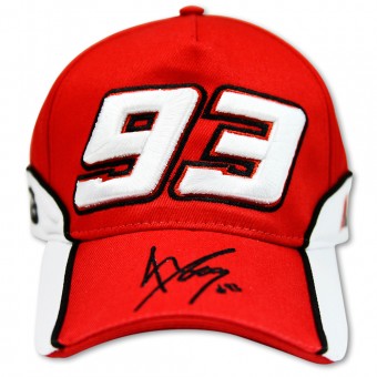 Motorrad Kappen Marquez 93 Cap 03 Red MM93