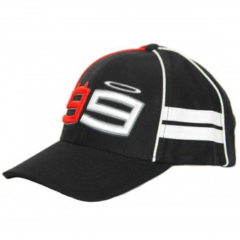 Motorrad Kappen Jorge Lorenzo Cap Baseball Lorenzo 99 Black