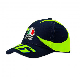 Motorrad Kappen VR 46 Cap Kid Sole E Luna