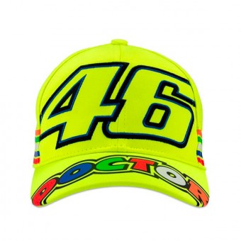 VR 46 Cap Kid Stripes Yellow