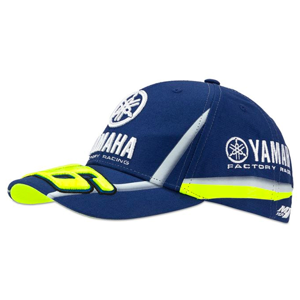 Motorrad Kappen VR 46 Cap Racing Yamaha VR46 Bleu