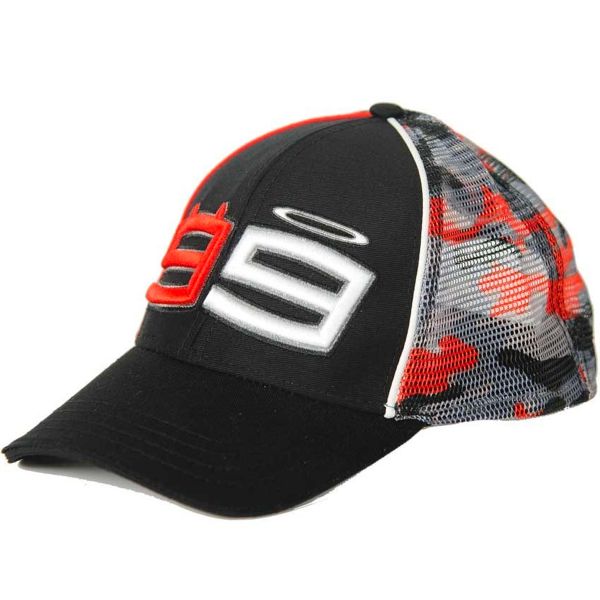 Motorrad Kappen Jorge Lorenzo Cap Trucker Camo Lorenzo 99