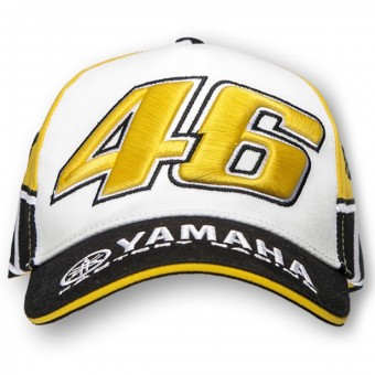Motorrad Kappen VR 46 Cap Yamaha VR46 Yellow Black