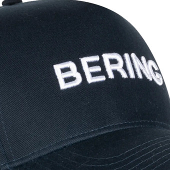 Bering Muütze Mecanic Marine weiß