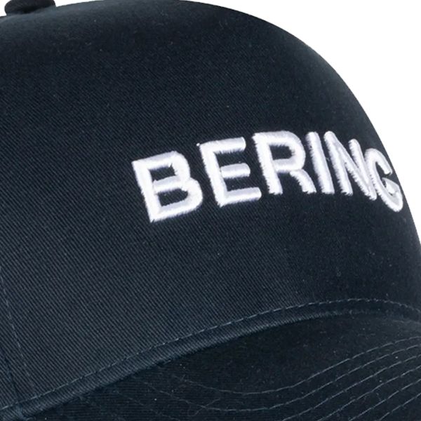Bering Muütze Mecanic Marine weiß