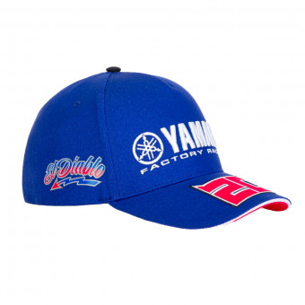 Motorrad Kappen FABIO QUARTARARO Cap Baseball 20 Yamaha Blue Motorrad Kappen FABIO QUARTARARO Cap Baseball 20 Yamaha Blue