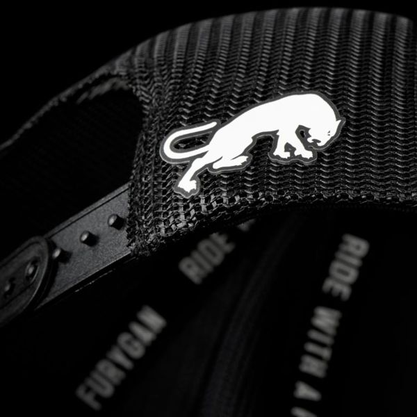 Furygan Trucker Fury Black White