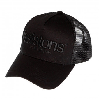 Motorrad Kappen Helstons Logo Black Black