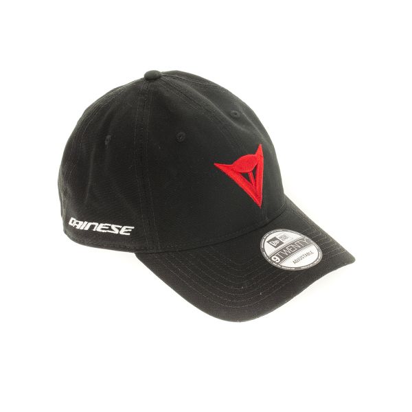 Motorrad Kappen Dainese Dainese 9 Twenty Canvas Strapback Cap Black