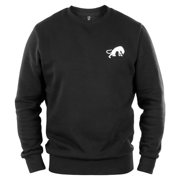 Motorrad Pullover Furygan Corpo Sweat Black White Motorrad Pullover Furygan Corpo Sweat Black White