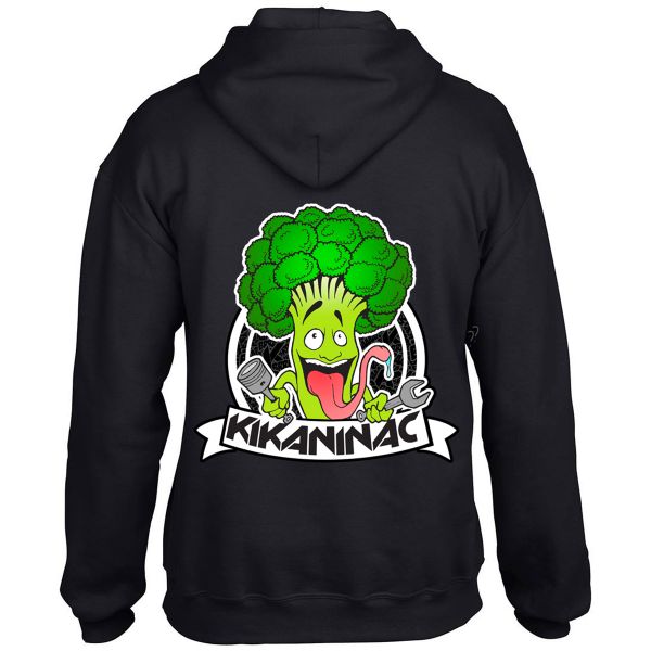 Motorrad Pullover Kikaninac Sweat Broco Black