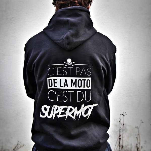 Motorrad Pullover Kikaninac Sweat Hoodie Supermot