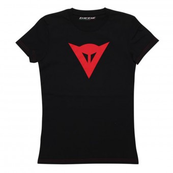 Motorrad T-Shirts Dainese Speed Demon Lady Black Red Motorrad T-Shirts Dainese Speed Demon Lady Black Red
