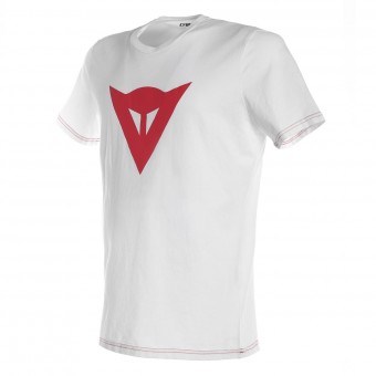 Motorrad T-Shirts Dainese Speed Demon White Red Motorrad T-Shirts Dainese Speed Demon White Red
