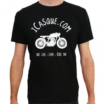 Motorrad T-Shirts  iCasque Vintage Tee iCasque Black Motorrad T-Shirts  iCasque Vintage Tee iCasque Black