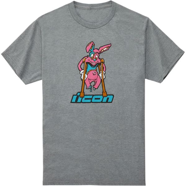 Motorrad T-Shirts  ICON Beastie Bunny Tee Grey