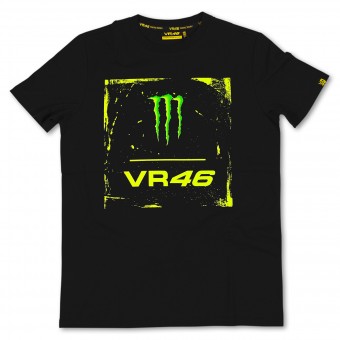 Motorrad T-Shirts  VR 46 Monster Black VR46