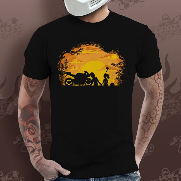 Motorradjacke Gaaz Sunset (Schwarz)