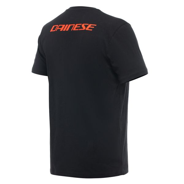 Dainese Logo Black Fluo Red