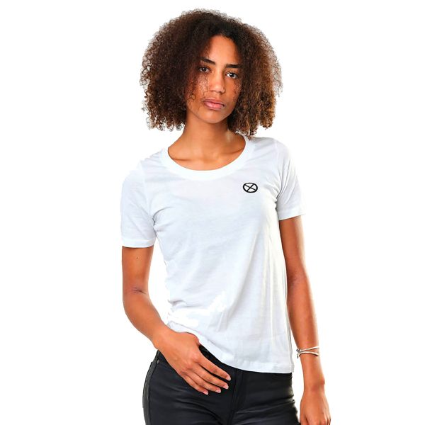 Motorrad T-Shirts  EUDOXIE Bonnie White