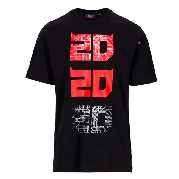 Motorrad T-Shirts  FABIO QUARTARARO 20 20 20 Black