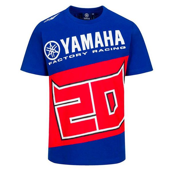 Motorrad T-Shirts  FABIO QUARTARARO T-Shirt 20 Yamaha Blue