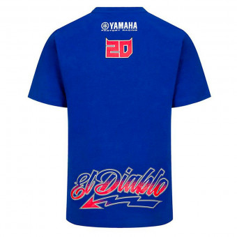FABIO QUARTARARO T-Shirt 20 Yamaha Blue