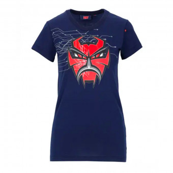 Motorrad T-Shirts  FABIO QUARTARARO Big Diablo Blue Woman