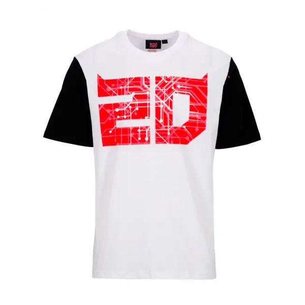 Motorrad T-Shirts  FABIO QUARTARARO Cyber 20 White Motorrad T-Shirts  FABIO QUARTARARO Cyber 20 White