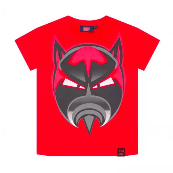 Motorrad T-Shirts  FABIO QUARTARARO Diablo Kid T-Shirt Red