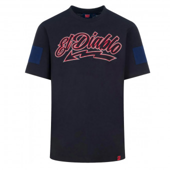 Motorrad T-Shirts  FABIO QUARTARARO T-Shirt El Diablo Black