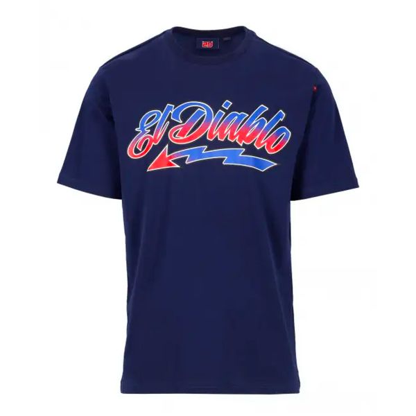 Motorrad T-Shirts  FABIO QUARTARARO El Diablo Blue