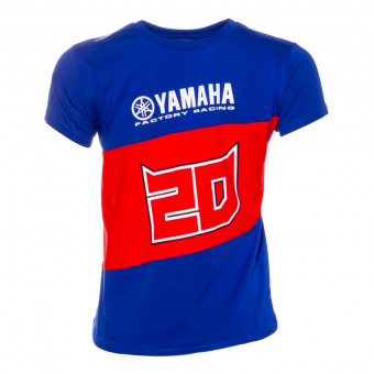 Motorrad T-Shirts  FABIO QUARTARARO Kid T-Shirt 20 Yamaha Blue