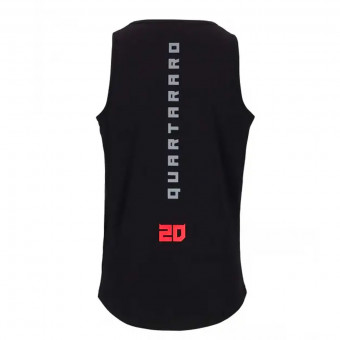 FABIO QUARTARARO Tank Top Cyber 20 Black