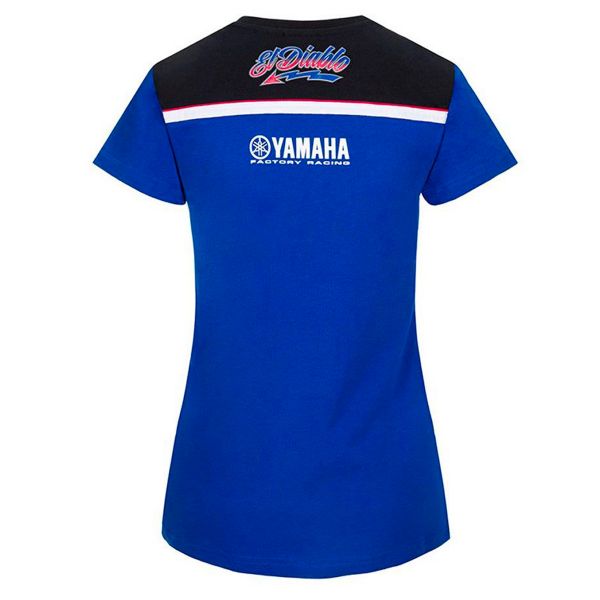 FABIO QUARTARARO T-Shirt Yamaha Woman Blue