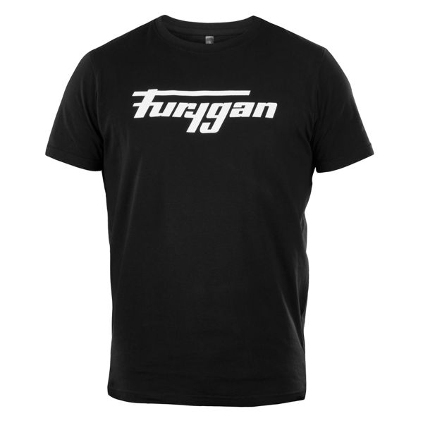 Motorrad T-Shirts  Furygan Corpo Tee Shirt Fury Black White Motorrad T-Shirts  Furygan Corpo Tee Shirt Fury Black White