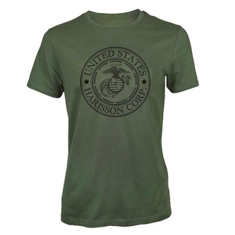 Motorrad T-Shirts HARISSON Harisson Corp Kaki Motorrad T-Shirts HARISSON Harisson Corp Kaki