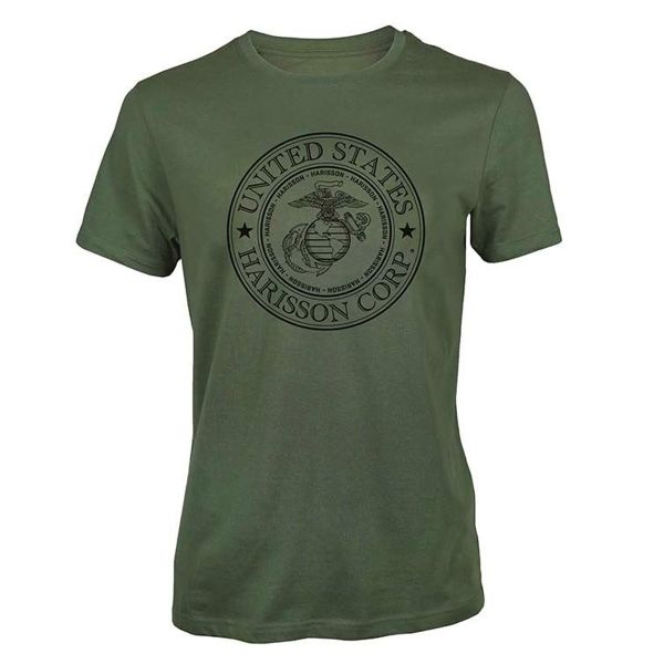 Motorrad T-Shirts  HARISSON Harisson Corp Kaki Motorrad T-Shirts  HARISSON Harisson Corp Kaki