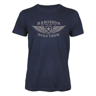 Motorrad T-Shirts HARISSON Road Crew Blue Motorrad T-Shirts HARISSON Road Crew Blue