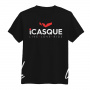Motorrad T-Shirts  iCasque iCasque Black